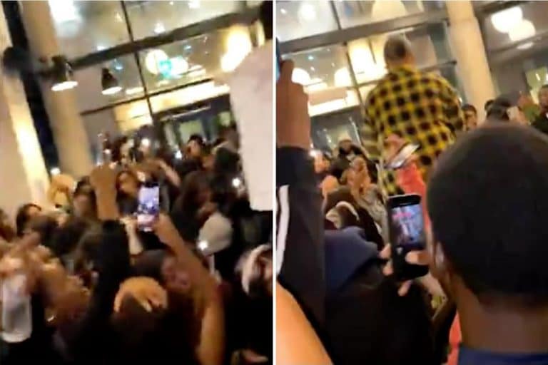 Check Out Hundreds Of Students Cramming Into Halls For An Illegal Rave As Coronavirus Cases Soar