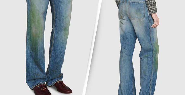 Gucci Are Now Selling $600 Jeans With Fake Grass Stains On the Knees