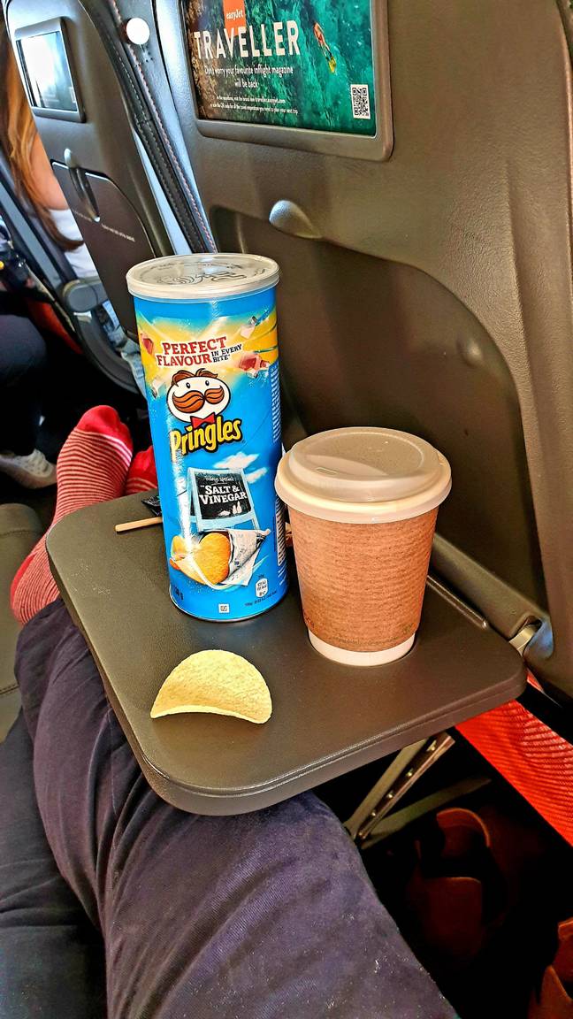 A Man Made A Tube Of Pringles Last Four Hours So He Didn't Have To Wear