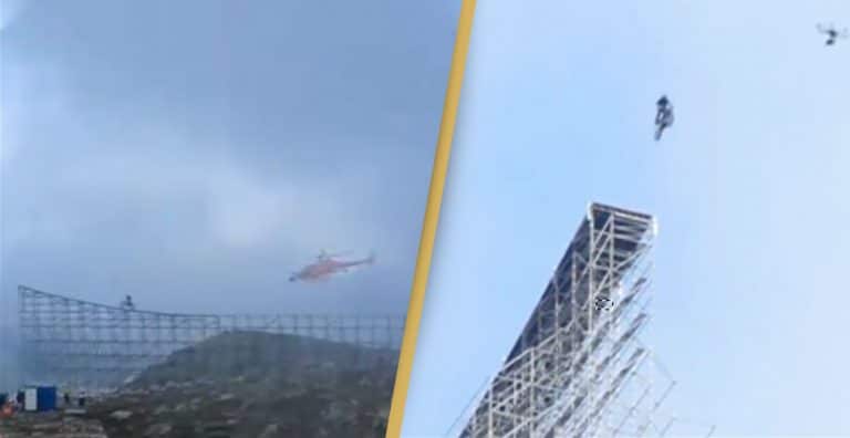 Leaked Video Of Tom Cruise Pulling Off Insane Stunt During Filming Of Mission:Impossible 7