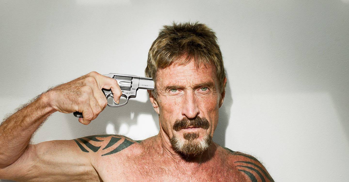 Antivirus Tycoon John McAfee Has Been Arrested In Spain For Tax Evasion -  Sick Chirpse