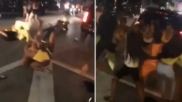 A Massive Women’s Royal Rumble Kicked Off In Miami As Police Tried To Shut Down The City