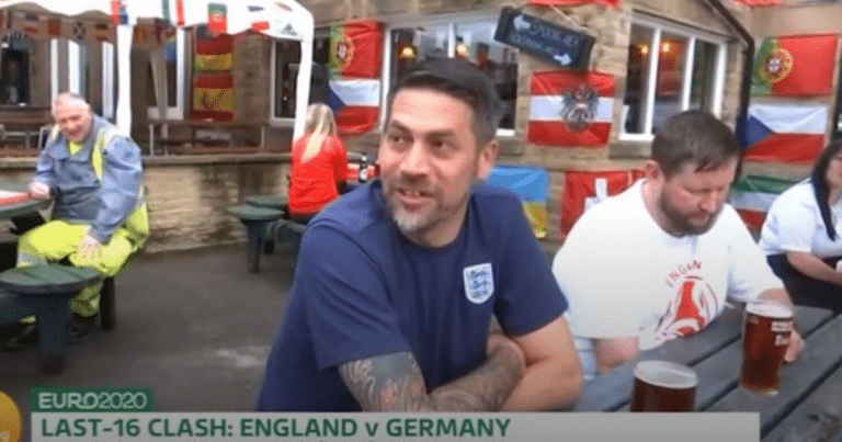 England Fans Have Been Drinking In The Pub Since 7am Before Germany Clash