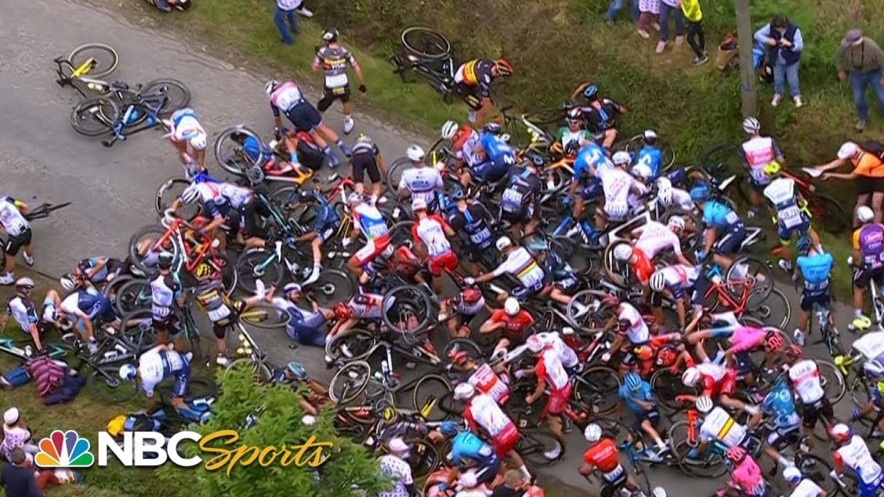 Watch This Spectator Cause The Most Brutal Crash In Tour De France History