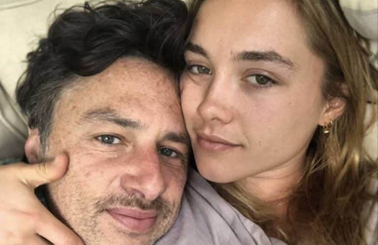 Florence Pugh Defends Relationship With Zach Braff After Receiving Abusive Comments