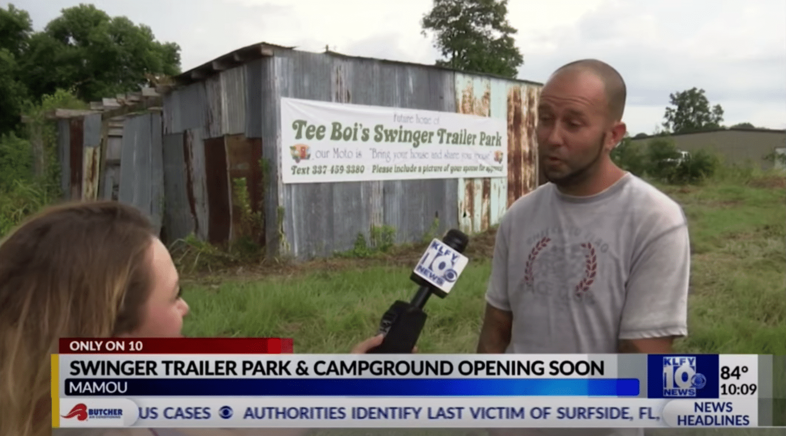 A Guy In Louisiana Named Tee-Boi Has Set Up A Trailer Park For Swingers.