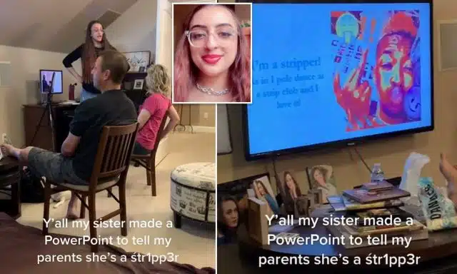 Young Lady Uses PowerPoint Presentation To Tell Her Parents She’s A Stripper (VIDEO)