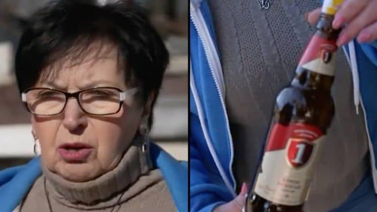 Watch This Ukrainian Grandmother Taunt Russian Army With Self Made Molotov Cocktails