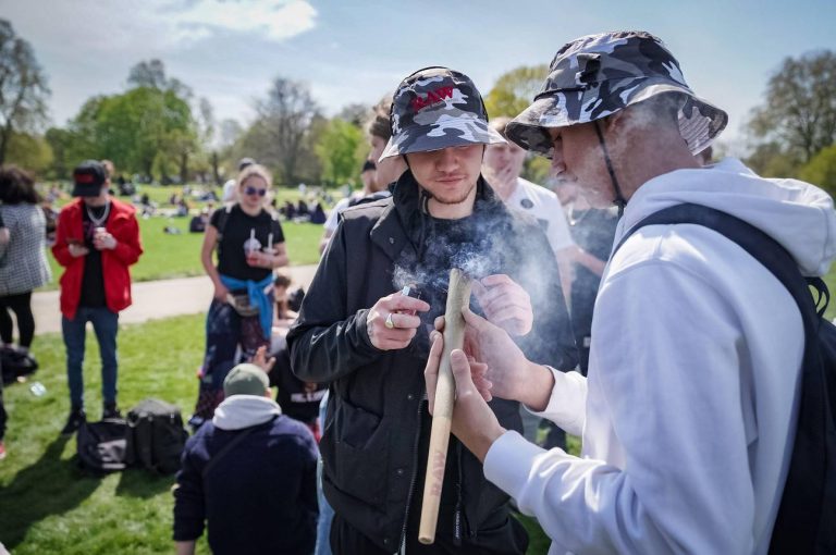 A Man Spent Six Hours Grinding £700 Of Weed For A Massive 4/20 Joint