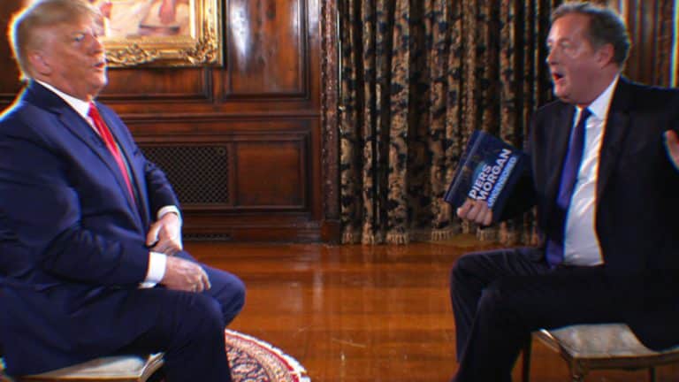 Clip From Piers Morgan’s New Show Sees Donald Trump Storm Out Of Interview