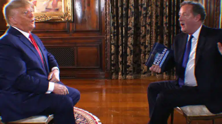 Clip From Piers Morgan’s New Show Sees Donald Trump Storm Out Of Interview