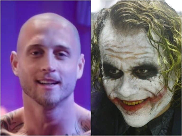 A Shirtless Chet Hanks Does Impressions Of The Joker And Denzel Washington In Creepy Interview
