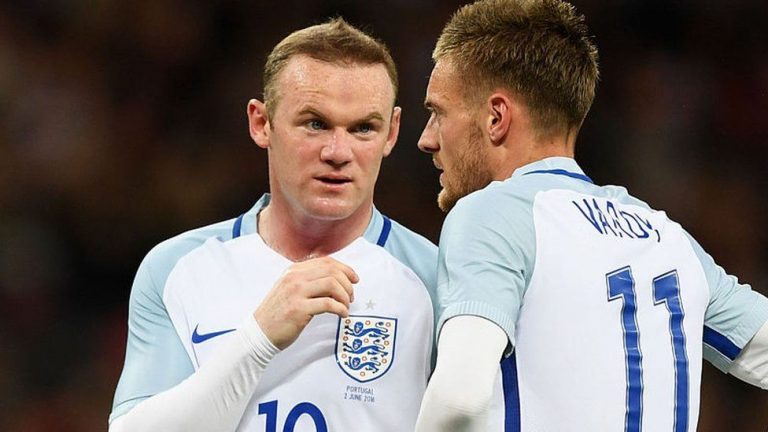 Wayne Rooney Had To Tell Jamie Vardy Off About His Wife At Euro 2016