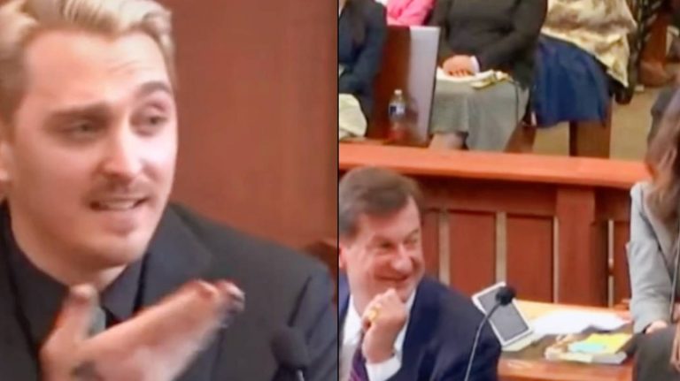 Courtroom Left In Stitches After Sassy Answer From Witness To Amber Heard’s Lawyer