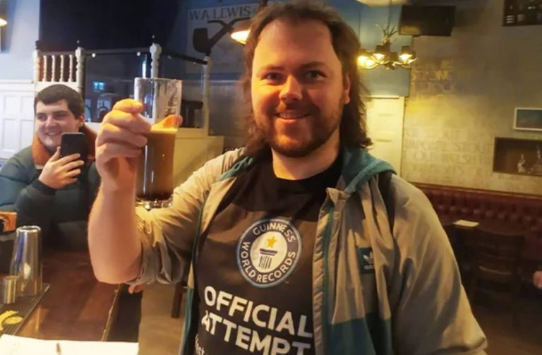 This Guy Casually Smashed The 24 Hour Pub Crawl Record On His Day Off