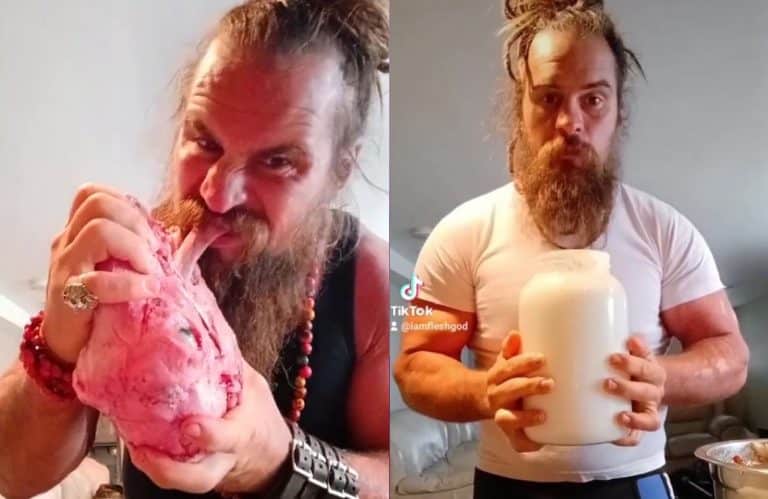 This Guy Lives On A Diet Of Raw Meat And Vaginal Discharge – And Is Super Healthy