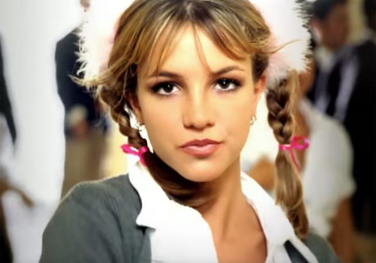 People Think The Hadron Collider Has Changed The Colour Of Britney Spears’ Skirt In ‘Baby One More Time’