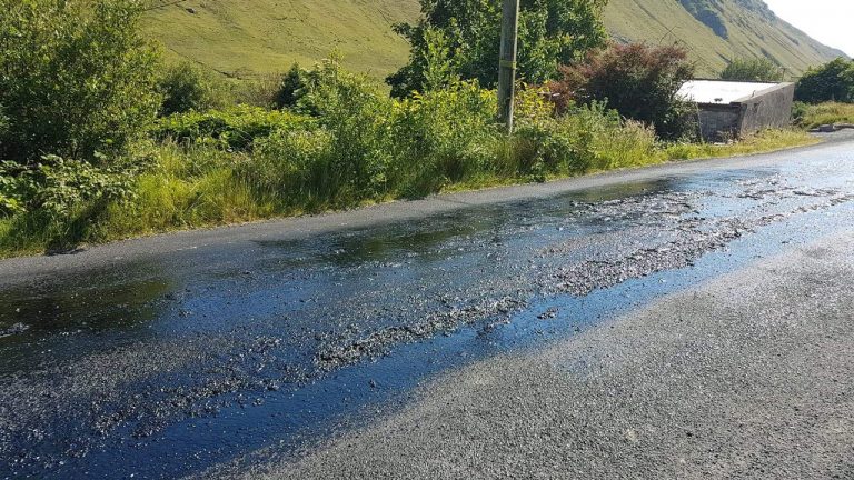 There’s Now Evidence Of Roads Melting Thanks To The UK Heatwave