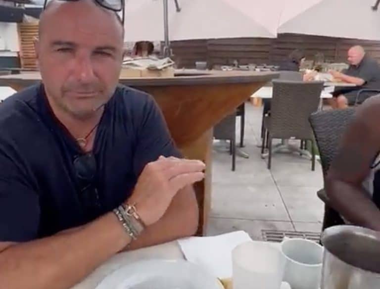 Guys Eating Breakfast On Holiday Forced To Watch Old Couple Bonking On A Sun Lounger
