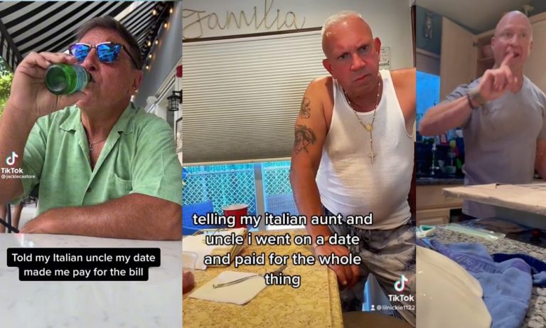 Women Are Sharing Videos Of Italian Uncles Reacting To Them Paying On Dinner Dates
