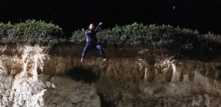 Danny Dyer Jumps Off A Cliff Whilst Filming Mick Carter’s Final Scenes In ‘Eastenders’
