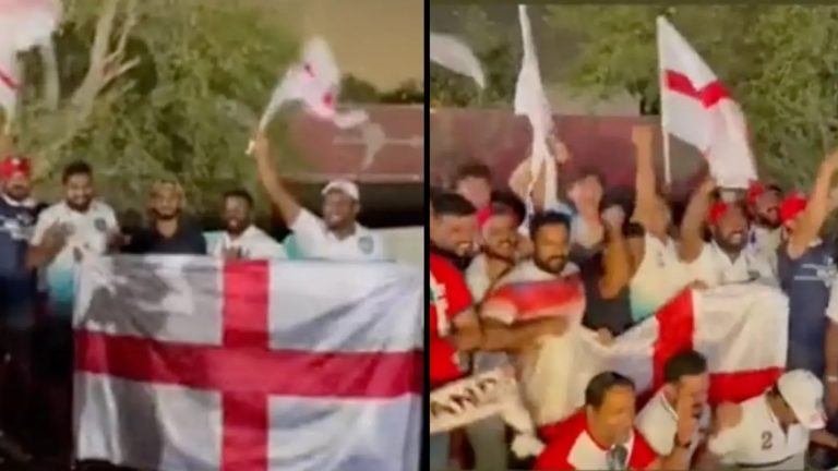 ‘England Fans’ In Qatar Sing ‘Three Lions’ Really Really Badly And Wrong (VIDEOS)