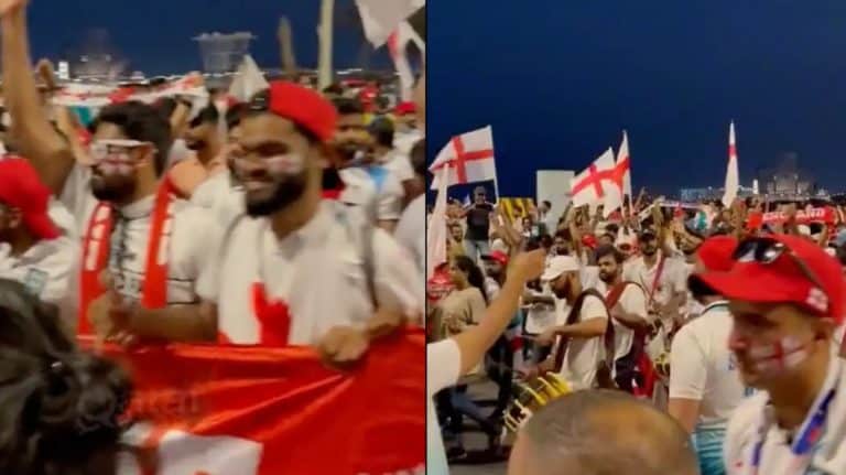 Here’s Some Footage Of Fake England Fans Roaming The Streets Of Qatar