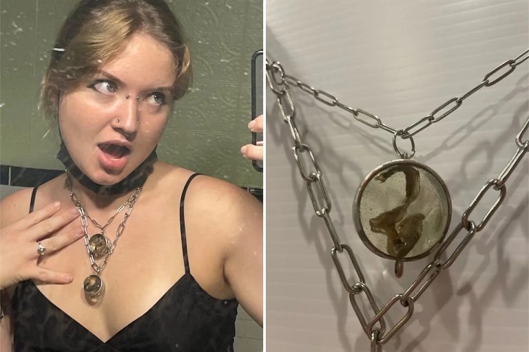 Vegan Waitress Who Doesn’t Want Kids Turns Her Fallopian Tubes Into Necklace