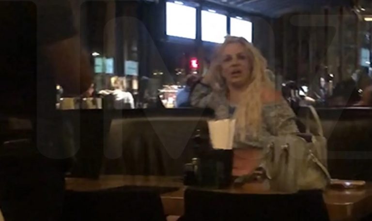 Watch Britney Spears Have A ‘Manic Breakdown’ At A Restaurant With Her Husband