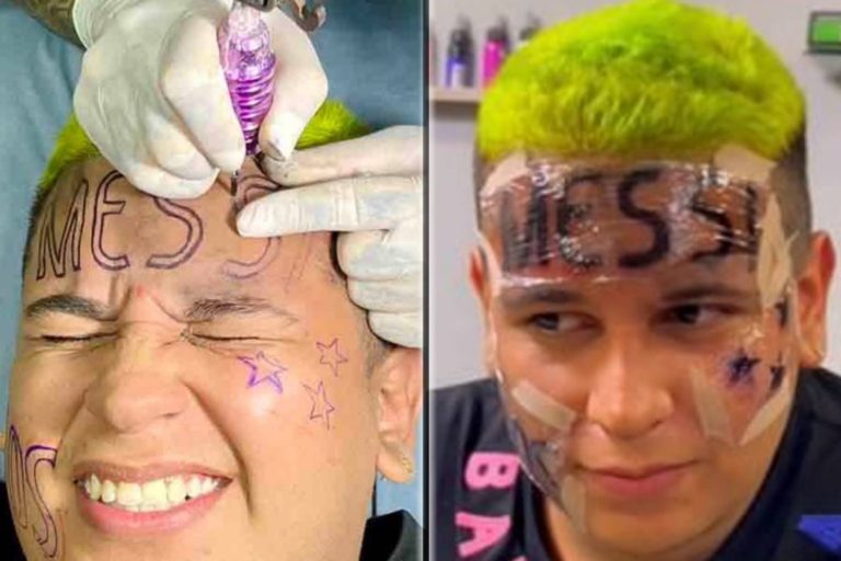 Colombian Influencer Regrets Messi Face Tattoo Following World Cup Win