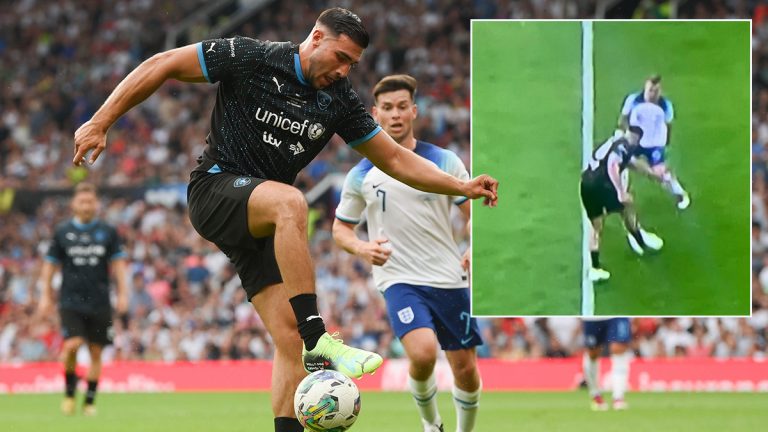 Tommy Fury Is Being Rinsed For His Shambolic Performance At Soccer Aid