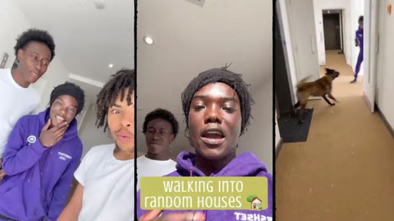 TikTok Menace ‘Mizzy’ Under Fire As He Walks Into Another Stranger’s Home