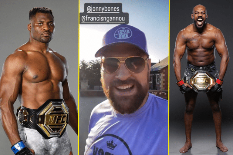 Tyson Fury Says He Wants To Fight Jon Jones And Francis Ngannou On The Same Night (VIDEO)