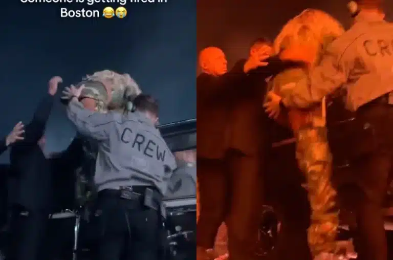 A Security Guard Is Going Viral For Grabbing Beyoncé’s Butt While Helping Her Off Stage
