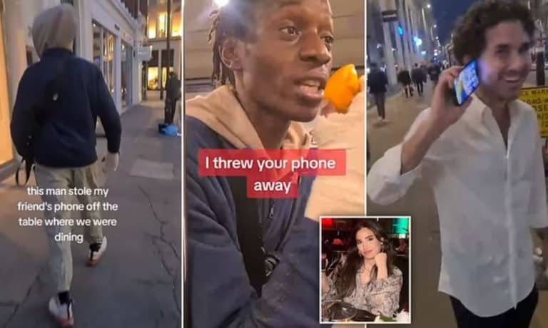 Man Steals Phone, Runs To London Underground, Gets On Tube, Eats Orange & Assaults Woman