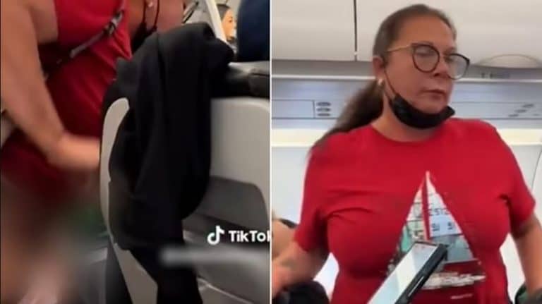 Woman Pulls Down Her Pants In Plane Aisle Before Threatening To Kill Another Passenger