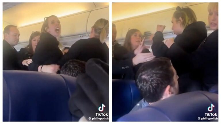Crazy Plane Lady Part 2: Woman Screams She’s Being Trafficked In Wild Southwest Video