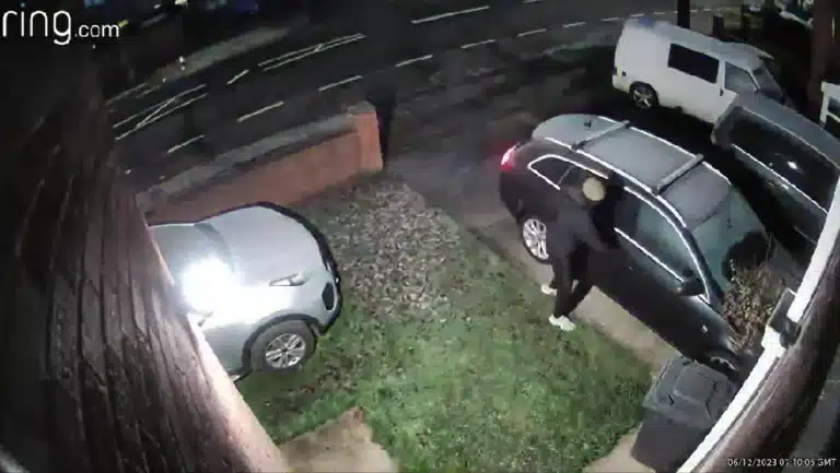 Man In Doncaster Gets Brutally Slammed Through A Wall While Trying To Stop Thief Stealing His Car