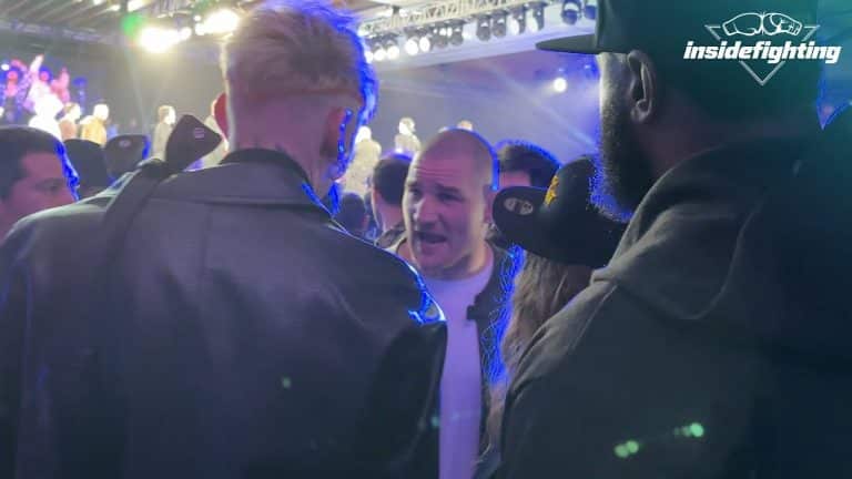 Sean Strickland Calls MGK A “Weirdo” And Almost Beats Him Up At Power Slap Event