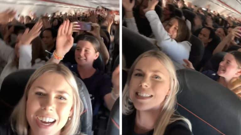 Plane Full Of Taylor Swift Fans Singing Her Songs On Way To ‘Eras’ Tour Is Literal Hell On Earth