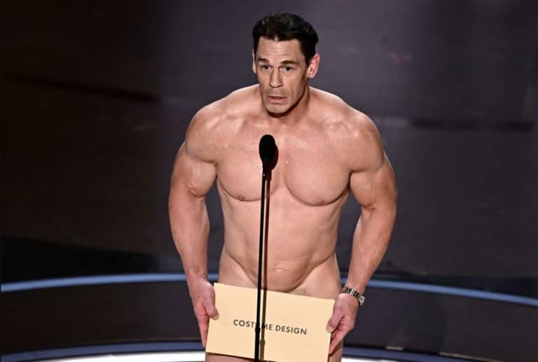 John Cena Presented An Oscar While Completely Naked