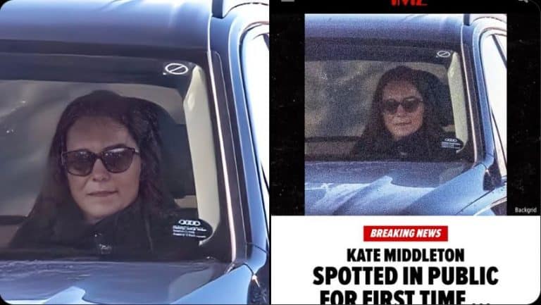 Someone Removed The Distortion From The Kate Middleton Image Taken On TMZ…
