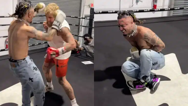 Jake Paul ‘Sends Message’ To Mike Tyson By Obliterating Rapper Lil Pump With Brutal Punch To The Body