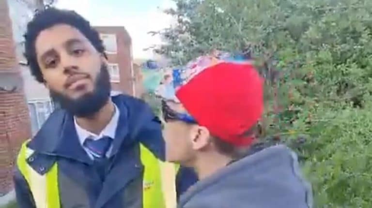 Angry Passenger Shoves & Shouts At Bus Driver ‘For Not Stopping’ As His 3-Year-Old Child Watches
