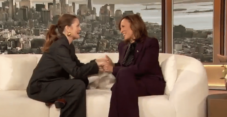 Drew Barrymore’s Insanely Awkward & Cringe Interview With Kamala Harris Is Going Viral