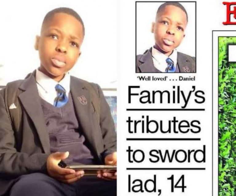 ‘The Sun’ Is Under Fire For Referring To Murdered 14-Year-Old As ‘Sword Lad’