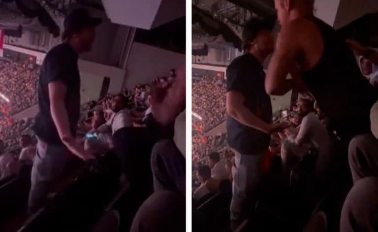 Cocky MMA Fan Gets Tossed 5 Rows Down In Wild Brawl At UFC 302