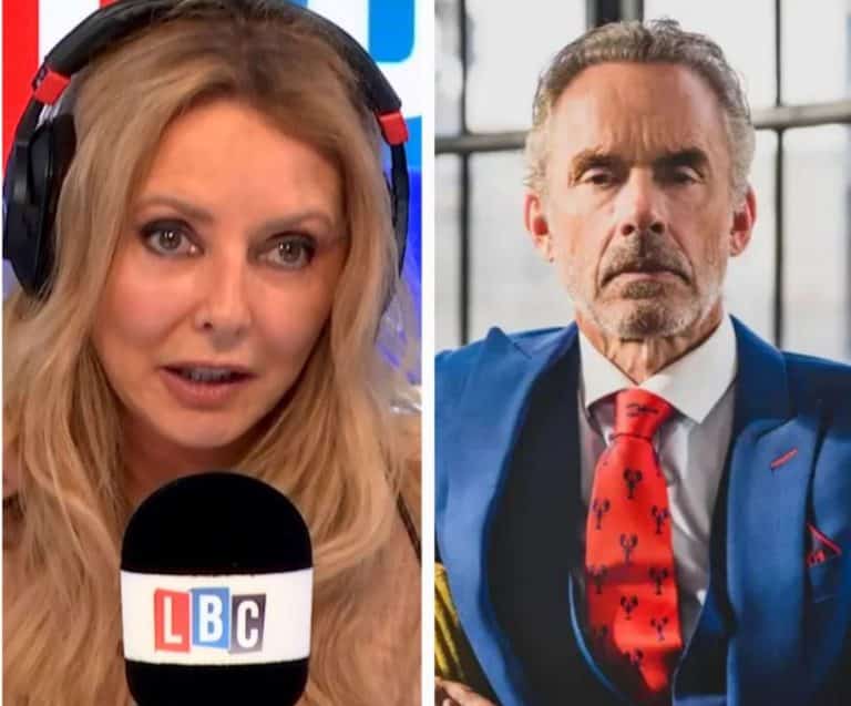 Carol Vorderman Shuts Down LBC Caller When He Tries To Quote Jordan Peterson During Live Call-In