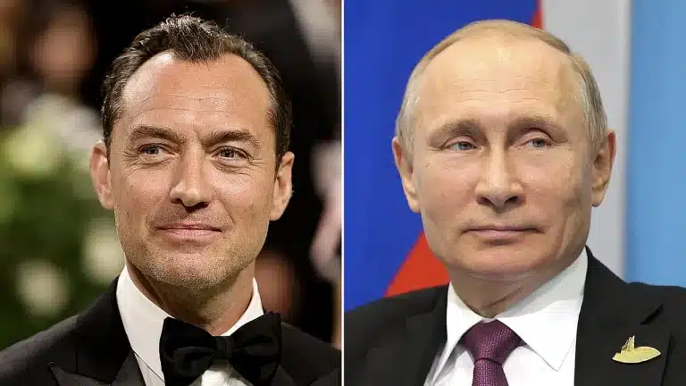 Jude Law Will Play Vladimir Putin In Upcoming Blockbuster ‘The Wizard Of The Kremlin’
