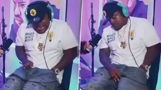 This Rapper Is Going Viral For ‘Shooting Himself In The Leg’ During Interview